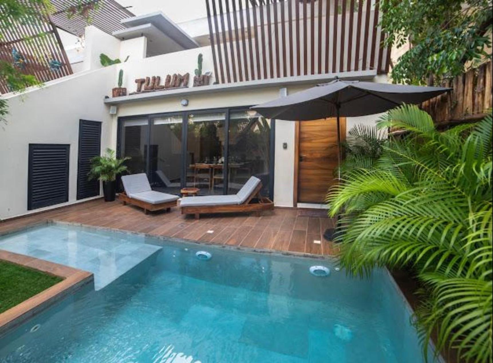 Villa Paradise Tulum Veleta 4Br Private Pool & Jacuzzi المظهر الخارجي الصورة